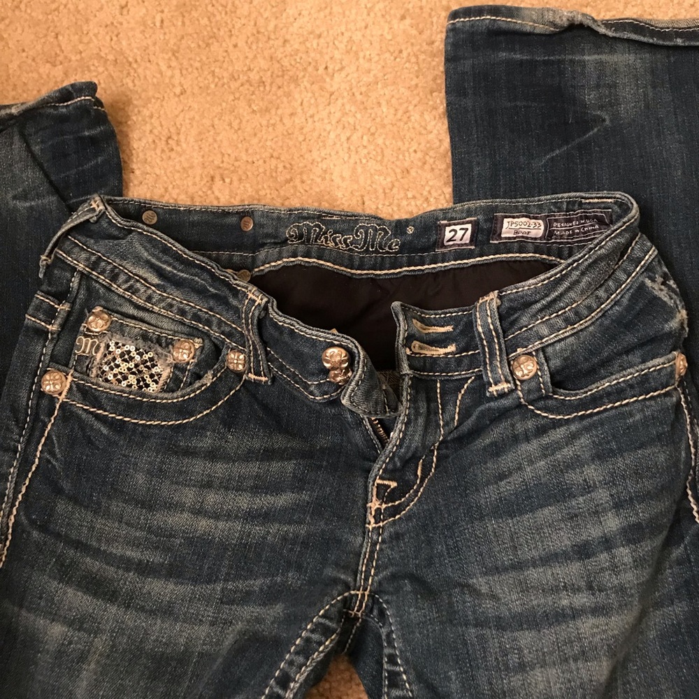 Miss Me Boot Cut Jeans